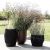 Panier ou cache pot noir