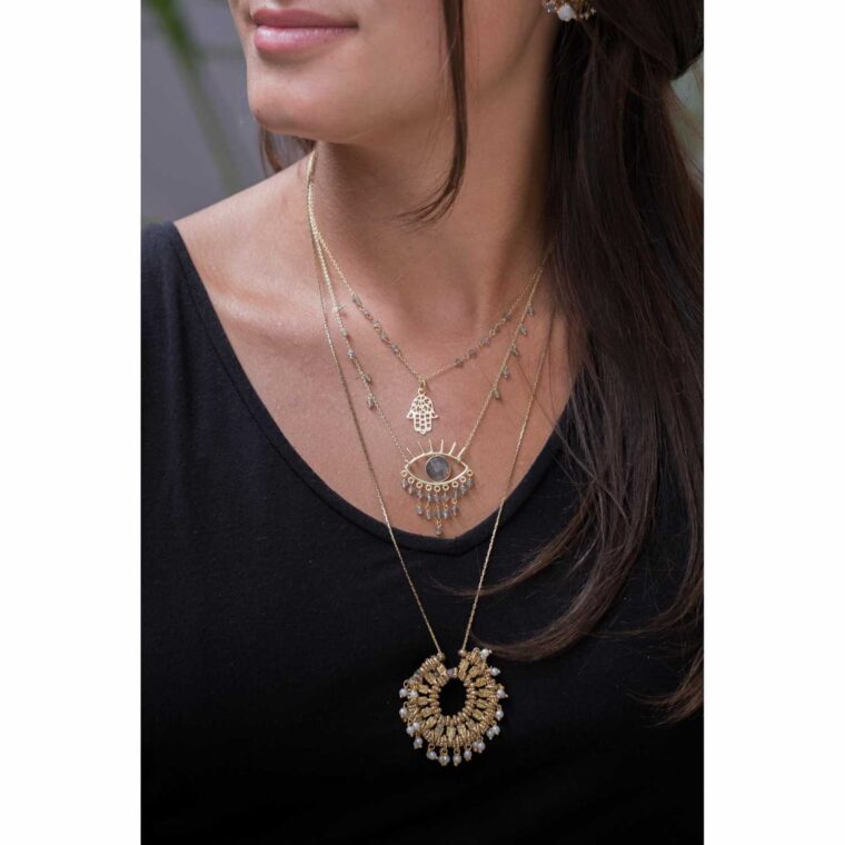 Collier oeil
