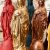 Statuette Marie aux fleurs
