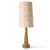 Abat jour naturel en soie pour lampe