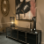 Meuble télé en fer 4 portes 160 x 44 x H56 cm RETRAIT MAG UNIQUEMENT