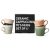 Coffret de 4 tasses cappuccino