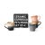 Coffret de 4 tasses espresso
