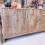 Buffet Kara en bois d’orme 140x38xH80 cm RETRAIT MAG UNIQUEMENT