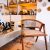 Chaise Ani en teck brun et cannage RETRAIT MAG UNIQUEMENT