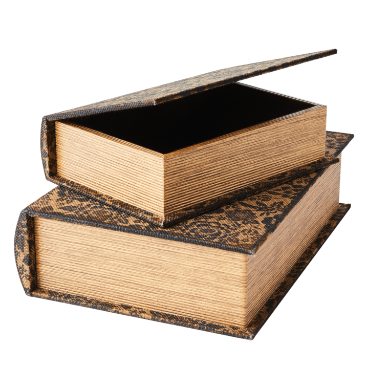 boite livre vintage