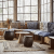 Set de 2 tables basses noir en bambou RETRAIT MAG UNIQUEMENT