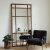 Miroir quadrillé en bois de bouleau 101 x H203 cm SUR COMMANDE UNIQUEMENT ET EN RETRAIT MAG UNIQUEMENT