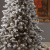 Sapin artificiel de Noël enneigé H180 cm