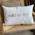 Coussin brodé DANCE ALL NIGHT 40 x 60 cm