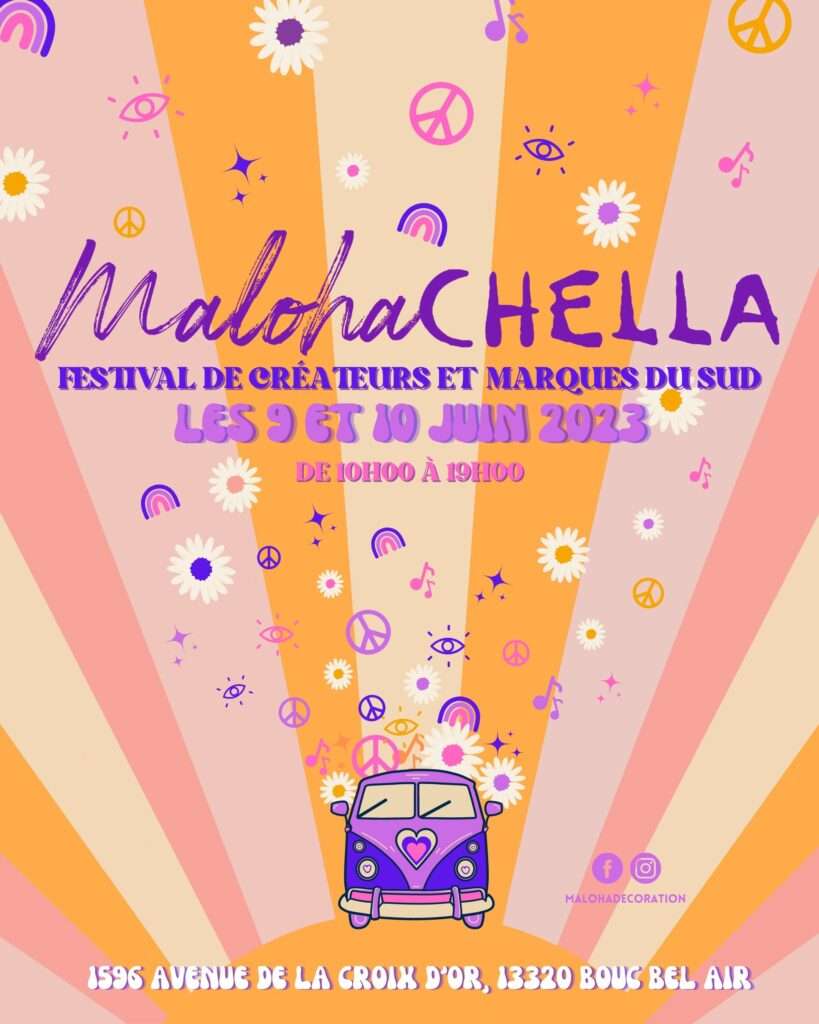 malohachella festival de créateurs évènement aix en provence marseille bouc bel air