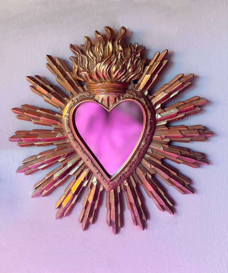 ex voto doré emde résine or décoration murale aix en provence