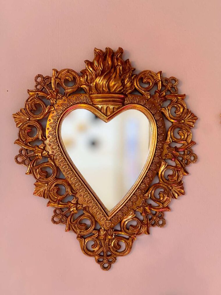 ex voto doré emde résine or décoration murale aix en provence
