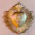 Ex voto fleurs 23,5 x h 25 cm