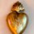 Ex voto bombé L avec boite 13 x h 23,5 cm
