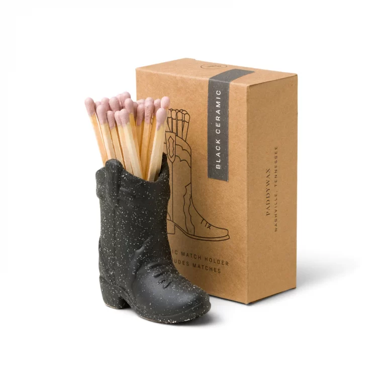 allumette boots Santiag matches decoration accessoire bouc bel air Aix en Provence