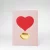 Carte + marque-page BAISER 11 x 15 cm