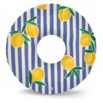 bouée gonflable Capri citron été piscine accessoires stylé