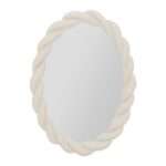 miroir organique Candy blanc guimauve decoration sema yliades