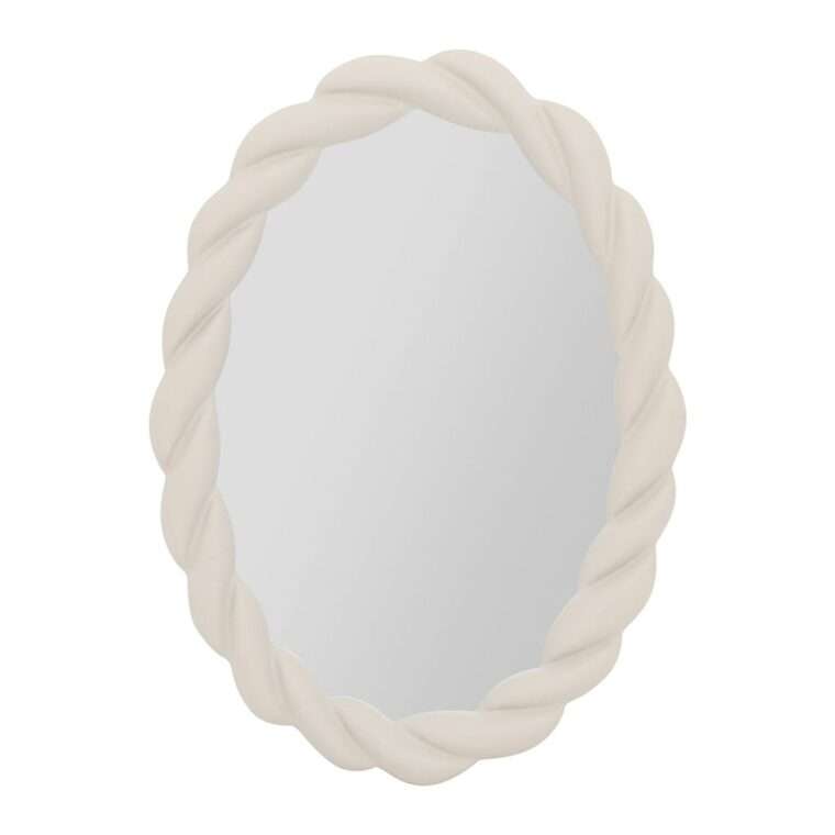 miroir organique Candy blanc guimauve decoration sema yliades