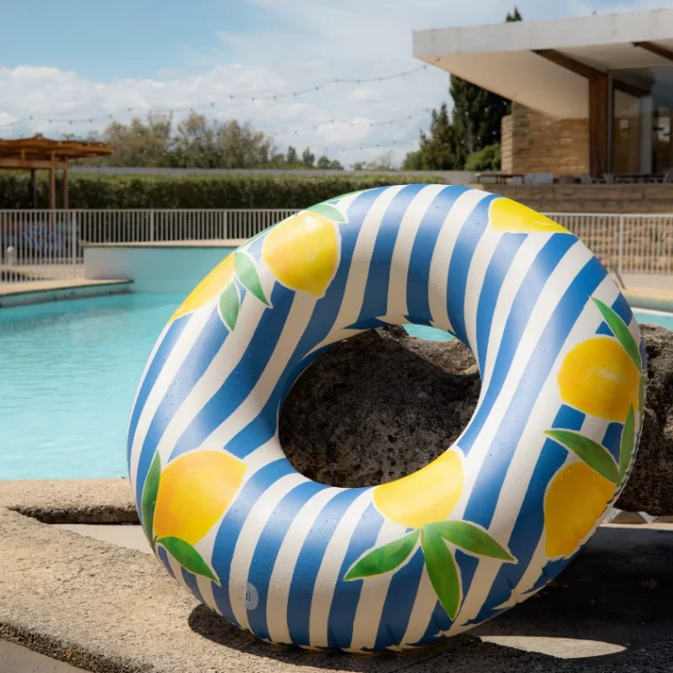 bouée gonflable amalfi été piscine accessoires stylé