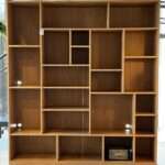 (NEGOCIABLE) Bibliothèque bois stratifié sur mesure L 190 cm x H 210 cm x P 37 cm