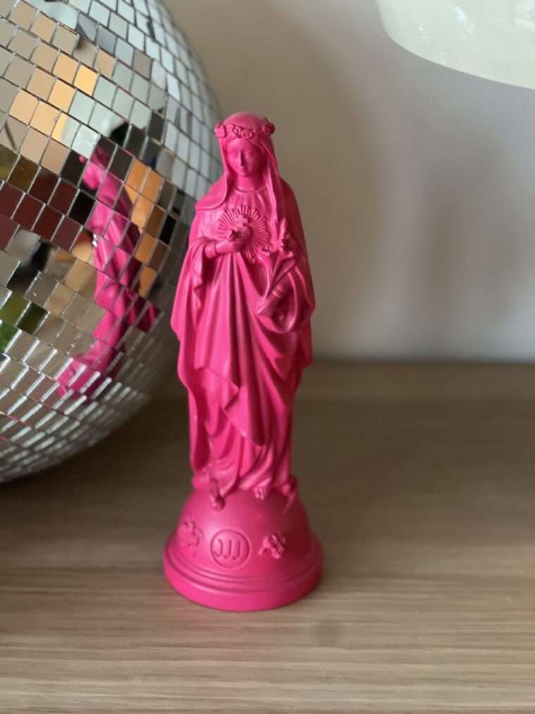 STATUETTES LA VIERGE MARIE AUX FLEURS – Image 3