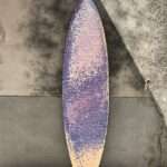 planche de surf decoration mermaid sirène paillette