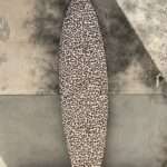 planche de surf decoration leopard motif
