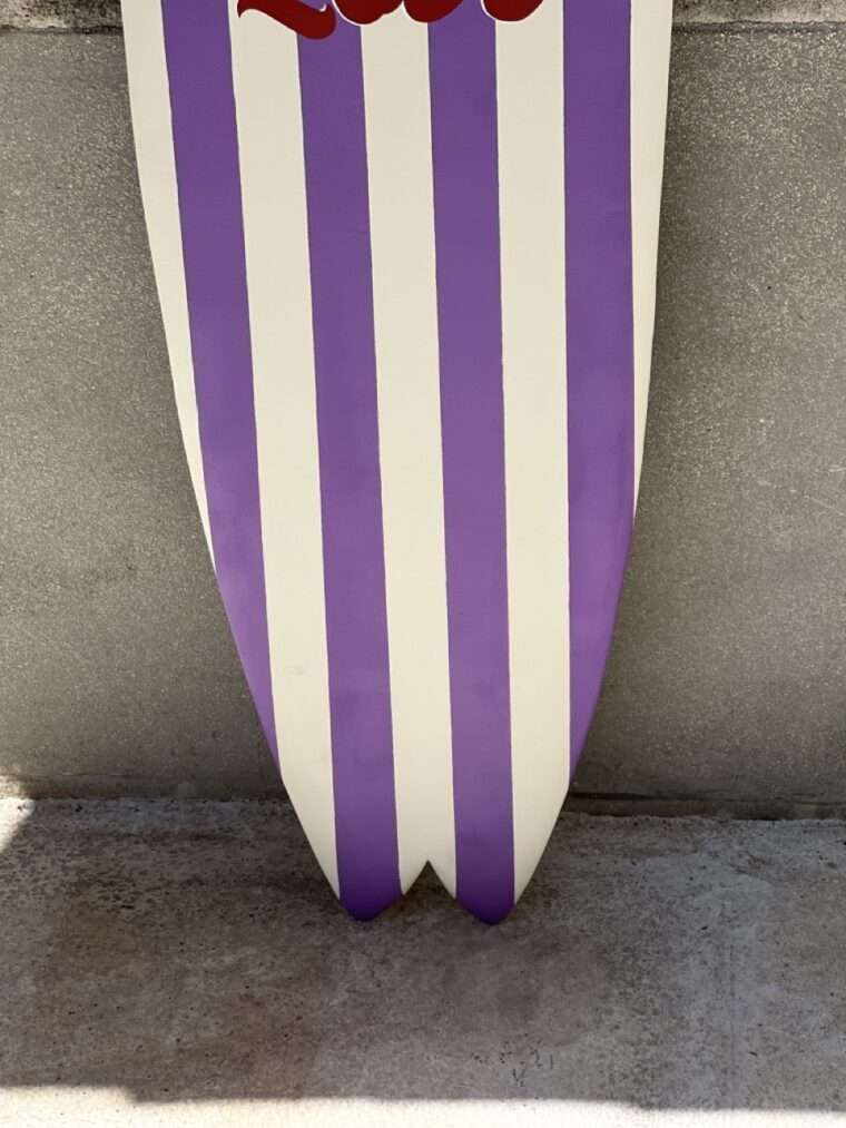 Planche rayures Violet "Love" – Image 4