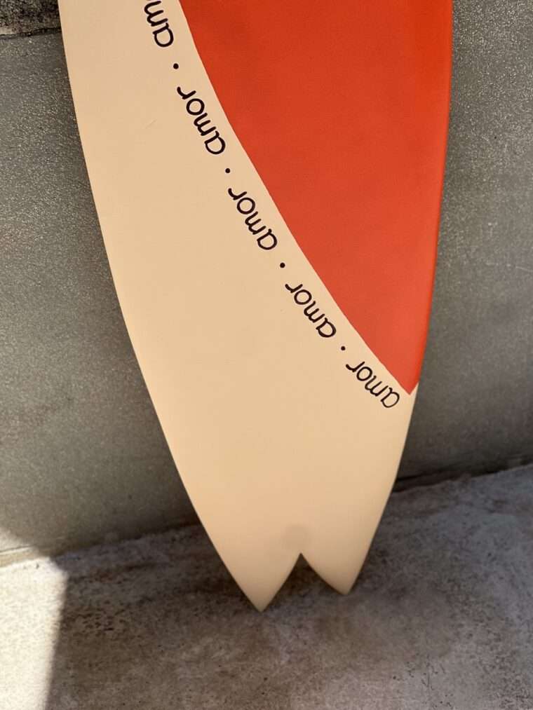 Planche demi coeur abricot/corail – Image 5