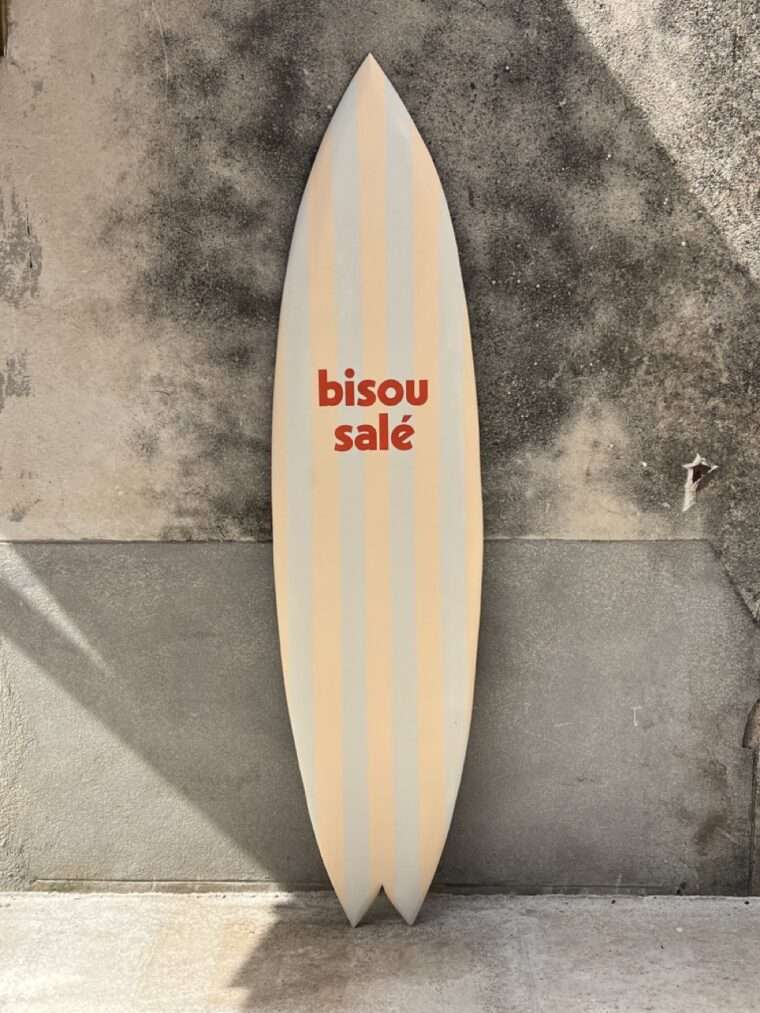 Planche rayures "Bisou salé" – Image 2