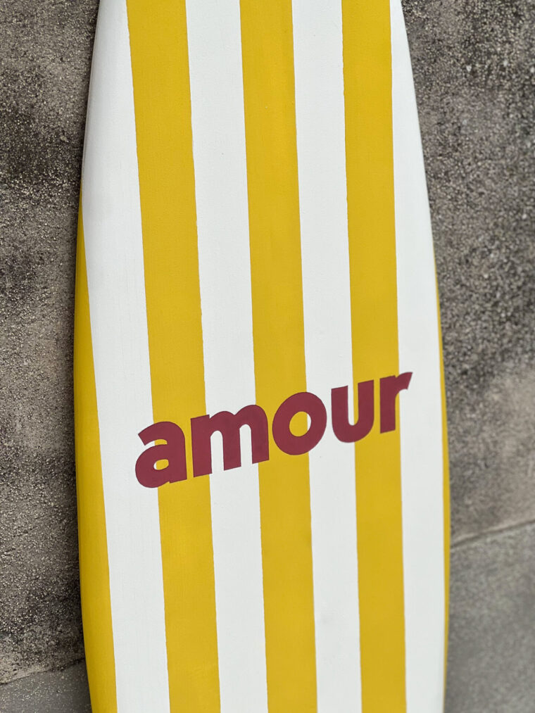 Planche rayures "Amour" – Image 2