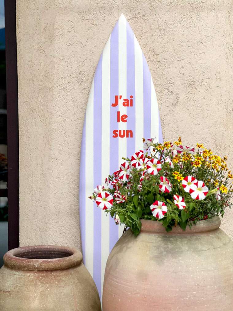 Planche rayures "J'ai le sun" – Image 6