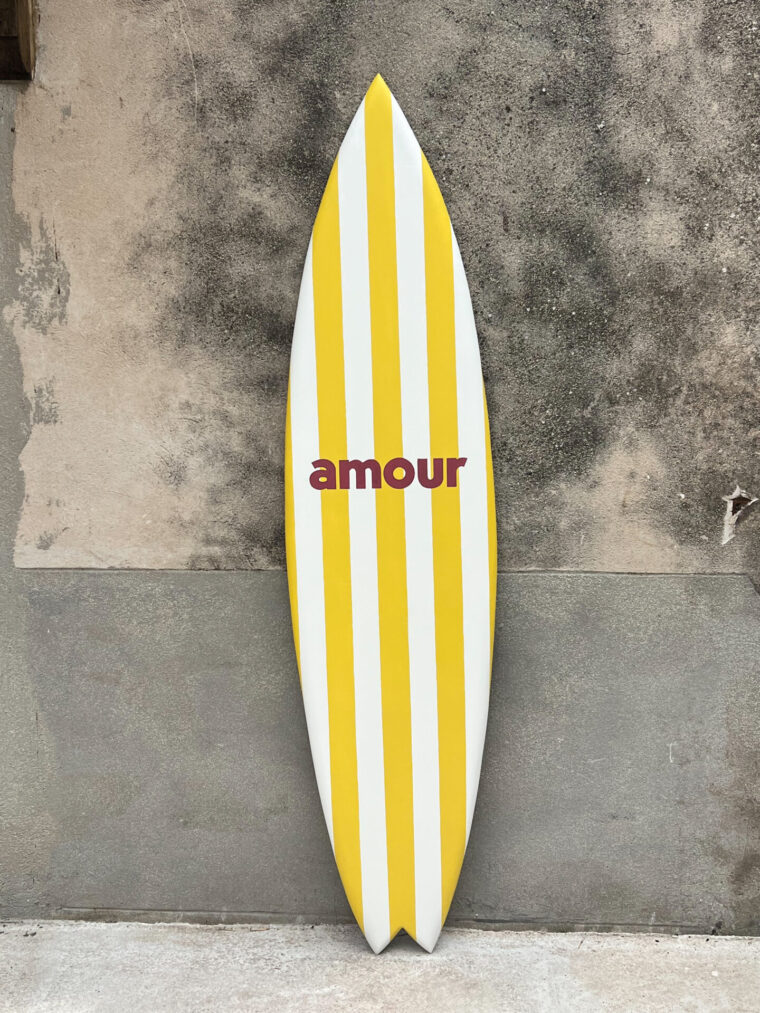 Planche rayures "Amour"
