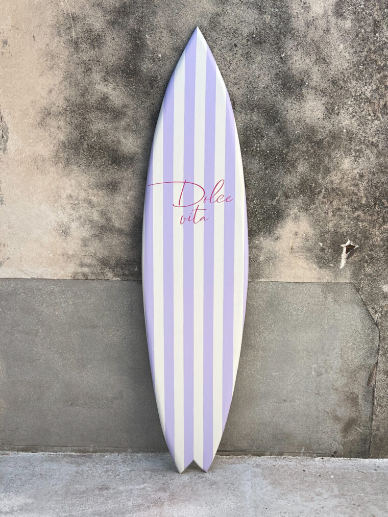 Planche rayures fines "Dolce vita"