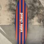Planche rayures "sable chaud"