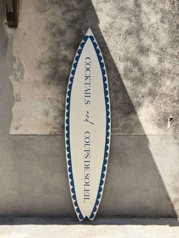 Planche "Cocktails and coups de soleil"