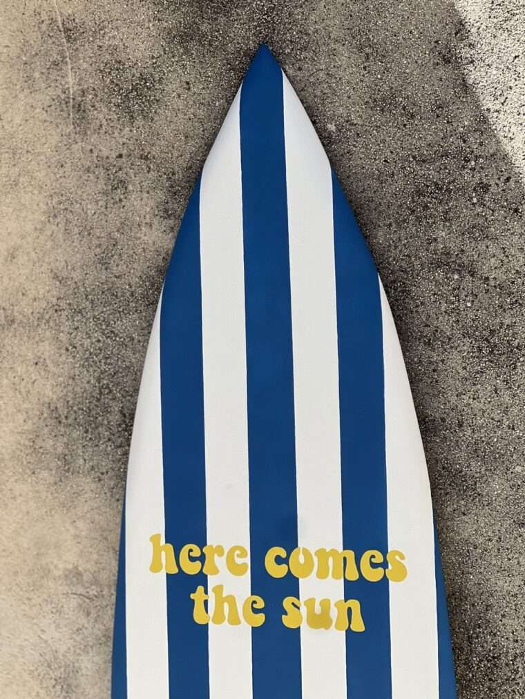 Planche rayures "Here comes the sun" – Image 3