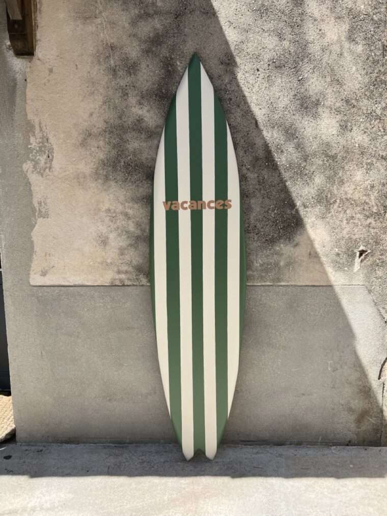 Planche rayures "vacances"