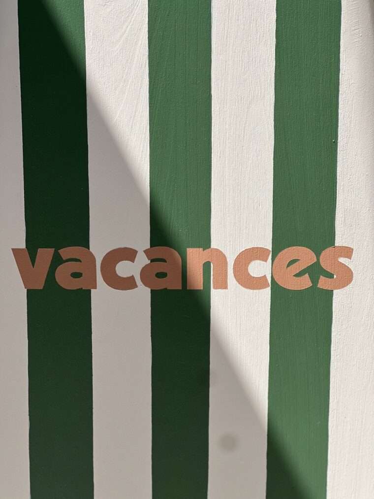 Planche rayures "vacances" – Image 2