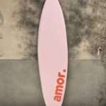 planche de surf decorative amor message fait main Marseille