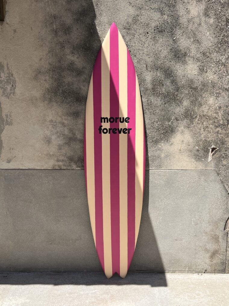 Planche rayures "Morue forever"