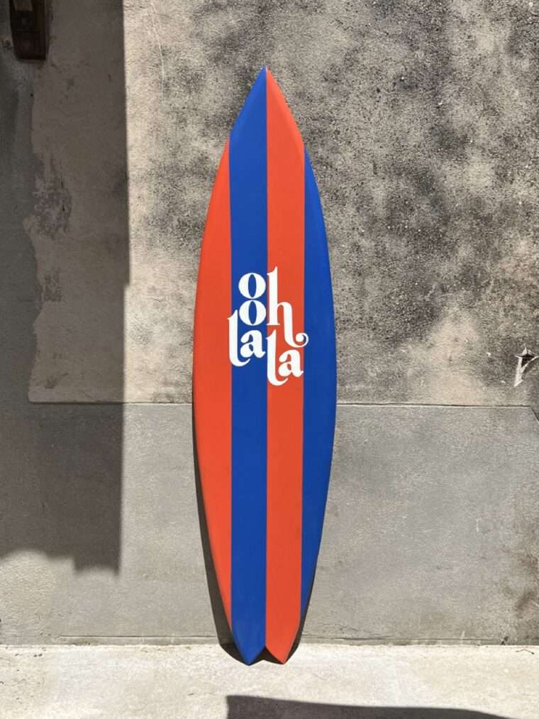 Planche rayures "Ooh La la"