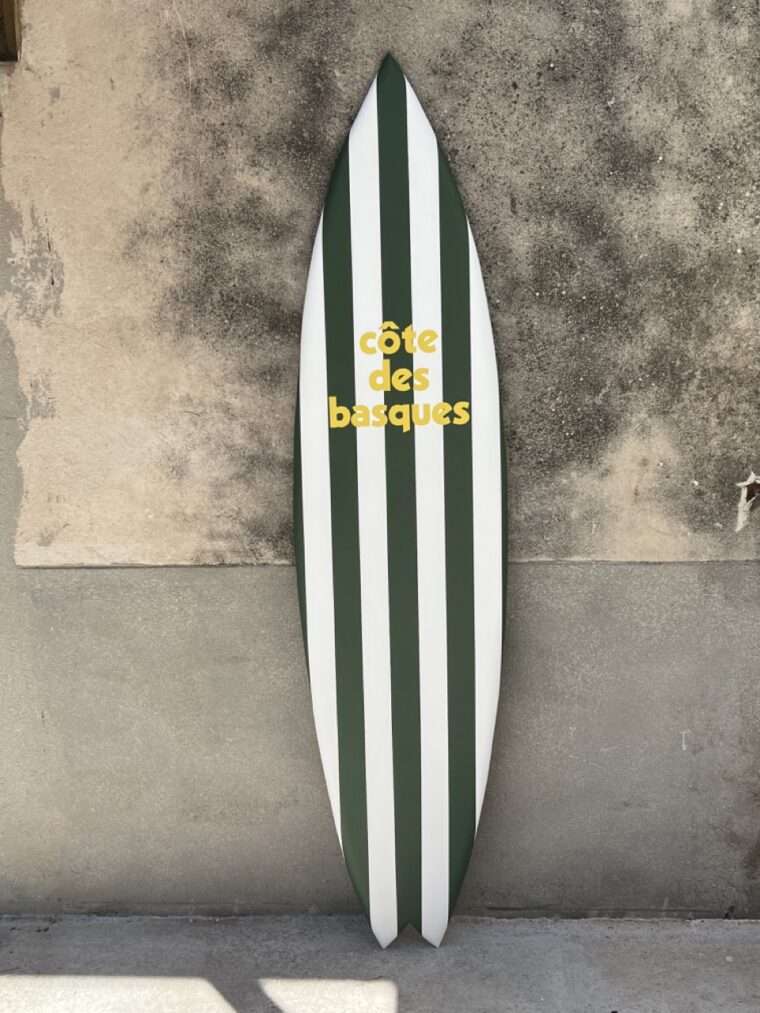 Planche rayures "Côtes des basques"