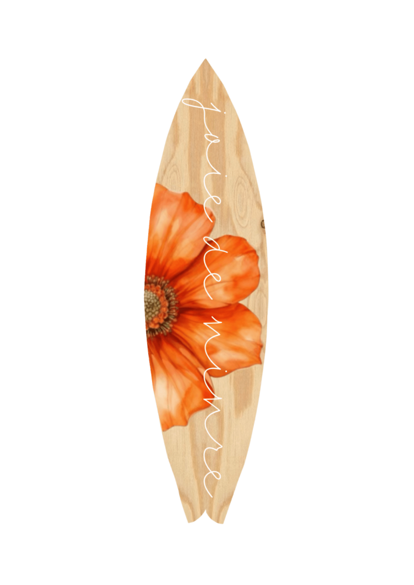 Planche « Oranga » (maquette)