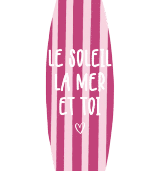 Planche « Soleil, Mer & Toi » (maquette)