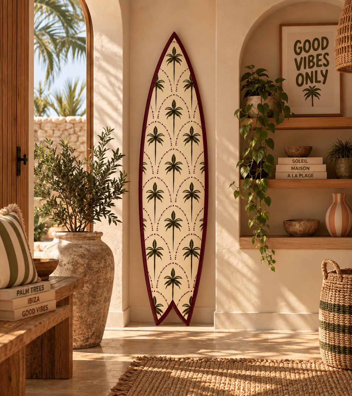 Planche Oasis (maquette)